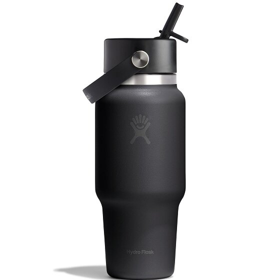Hydro Flask Hydration Travel Bottle Flex Straw Cap Botella para beber 710 ml