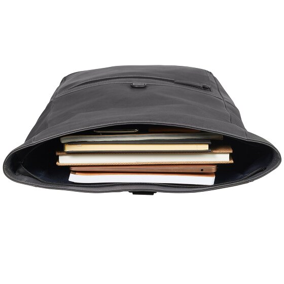 Leonhard Heyden La Haya Mochila Piel 40 cm Compartimento para portátil