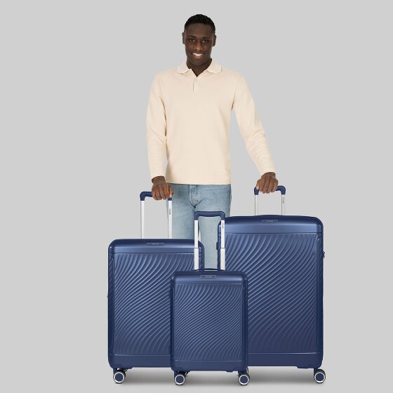 Picard Vienna 4 ruedas Juego de maletas 3 piezas con pliegue de expansión