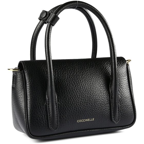 Coccinelle C-Me Lock Bolso Piel natural 19 cm