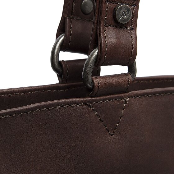 The Chesterfield Brand Wax Pull Up Bolsa de hombro Piel 36 cm Compartimento para el portátil