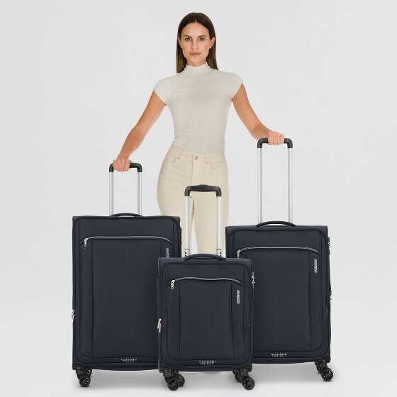 American Tourister Avantour 4 ruedas Juego de maletas 3 piezas con pliegue de expansión