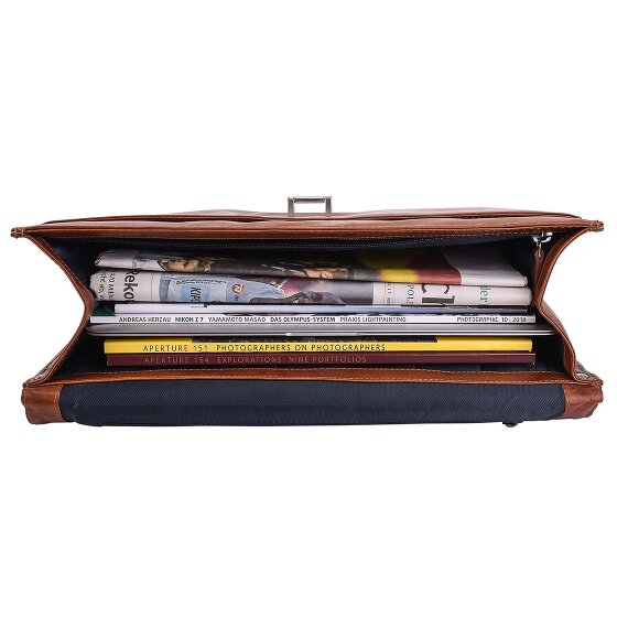 Leonhard Heyden Maletín Cambridge Piel 38 cm Compartimento para portátil
