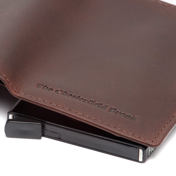 The Chesterfield Brand Lagos Estuche para tarjetas de crédito Protección RFID Piel 6.5 cm