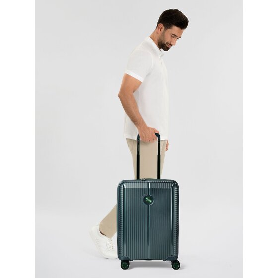 Polestream Paris 4 ruedas Carro de la cabina 55 cm con pliegue de expansión