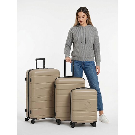 Redolz Essentials 11 4 ruedas Set de maletas 3 piezas Con fuelle expandible