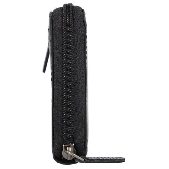 Greenburry Pure Black Cartera Protección RFID Piel 19.5 cm