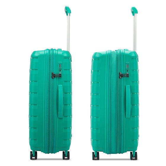 Roncato Skyline 2.0 4 ruedas Juego de maletas 3 piezas con pliegue de expansión