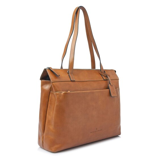 Castelijn & Beerens Lia Bolsa de compras Protección RFID Piel 45 cm Compartimento para el portátil