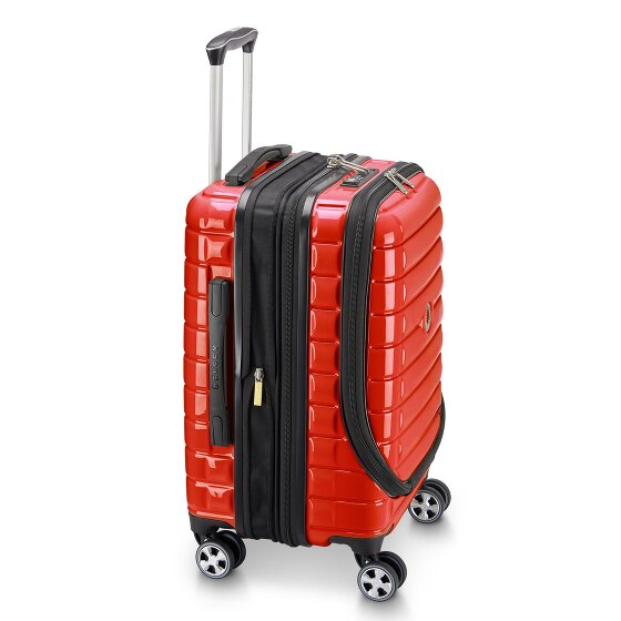 Delsey Paris Trolley de cabina Shadow 5.0 de 4 ruedas Compartimento para portátil de 55 cm con pliegue de expansión