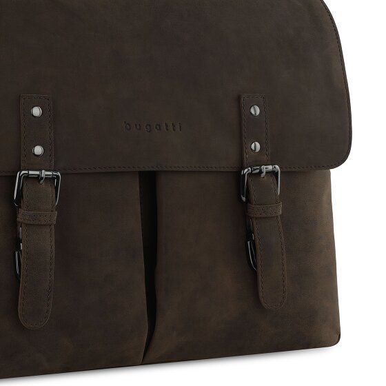 bugatti Luca Maletín Mensajero Piel 39 cm Compartimento para el portátil