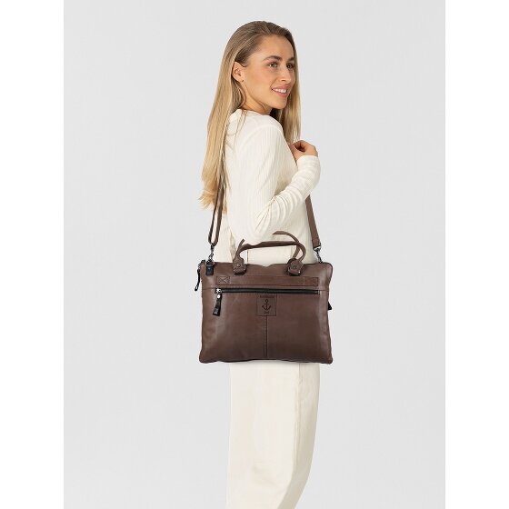 Harbour 2nd Urban Poets Vega Bolsa para el portátil Piel natural 38 cm