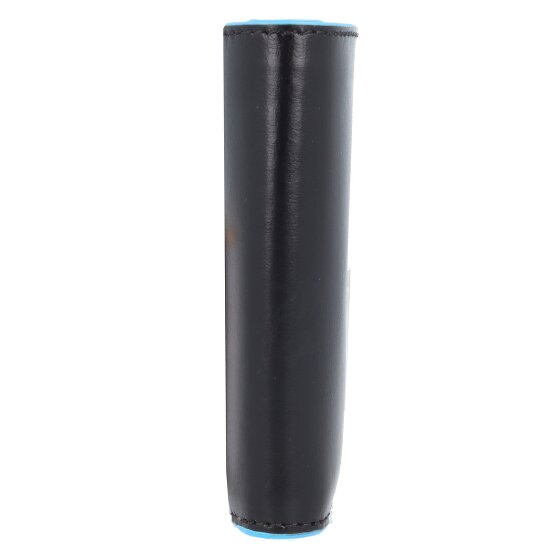 Piquadro Estuche cuadrado azul para tarjetas de crédito Piel 12,5 cm