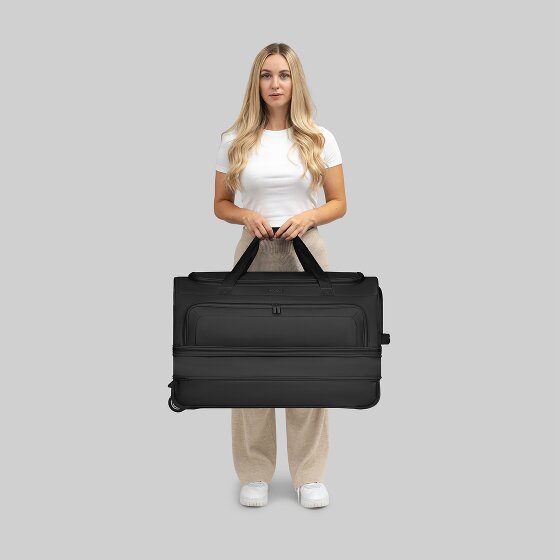 Redolz Bolsa de viaje Duffle Essentials de 2 ruedas 70 cm L con solapa de expansión