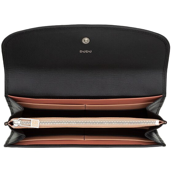 DuDu Cartera Gandia colorida de cuero RFID 19 cm