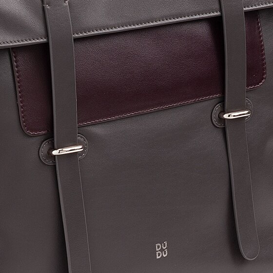 DuDu Mochila de cuero 36 cm