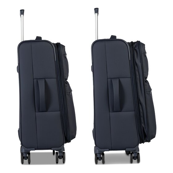 Worldpack Kyoto 4 ruedas Set de maletas 3 piezas Con fuelle expandible
