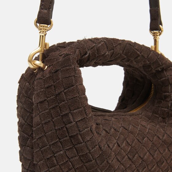 LES VISIONNAIRES Greta Micro weave Bolso Piel 20 cm