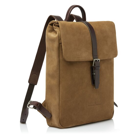 Castelijn & Beerens Veneto Mochila de negocios Protección RFID Piel 39 cm Compartimento para el portátil