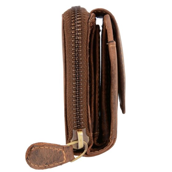 Greenburry Cartera vintage de cuero 13,5 cm