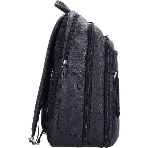 Piquadro Mochila Vibe Piel 43 cm Compartimento para portátil