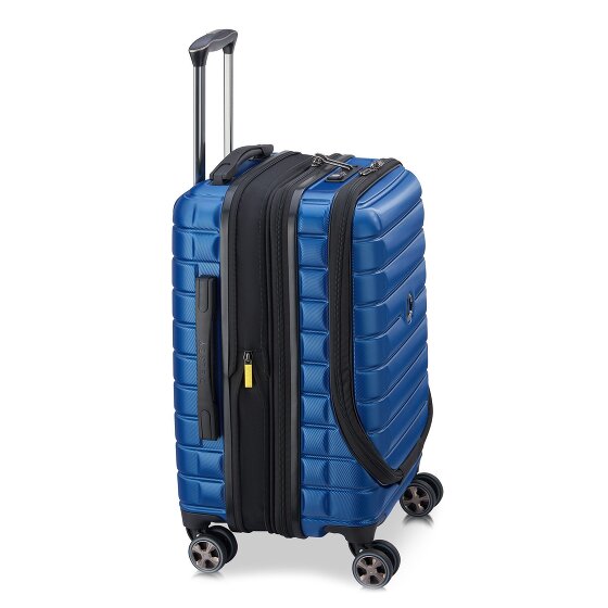 Delsey Paris Trolley de cabina Shadow 5.0 de 4 ruedas Compartimento para portátil de 55 cm con pliegue de expansión