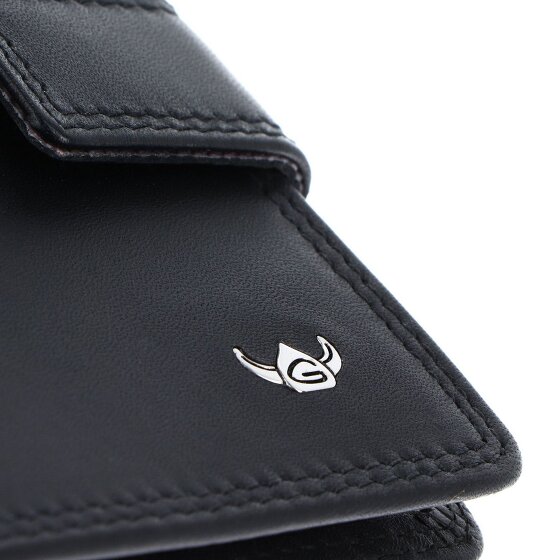 Golden Head Polo Cartera Bloqueo RFID Piel natural 10 cm