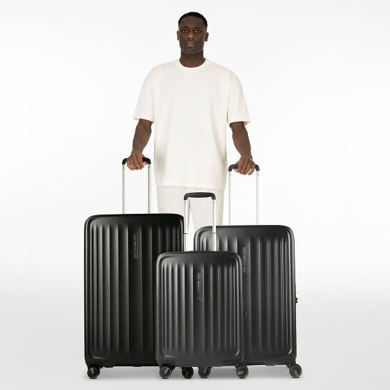 Samsonite Fyrm 4 ruedas Juego de maletas 3 piezas con pliegue de expansión