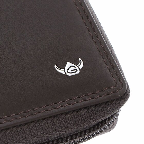 Golden Head Polo Cartera Bloqueo RFID Piel natural 12.5 cm