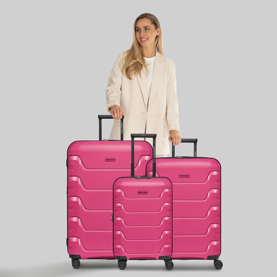 Smartbox Edition 01 4 ruedas Juego de maletas 3 piezas con pliegue de expansión