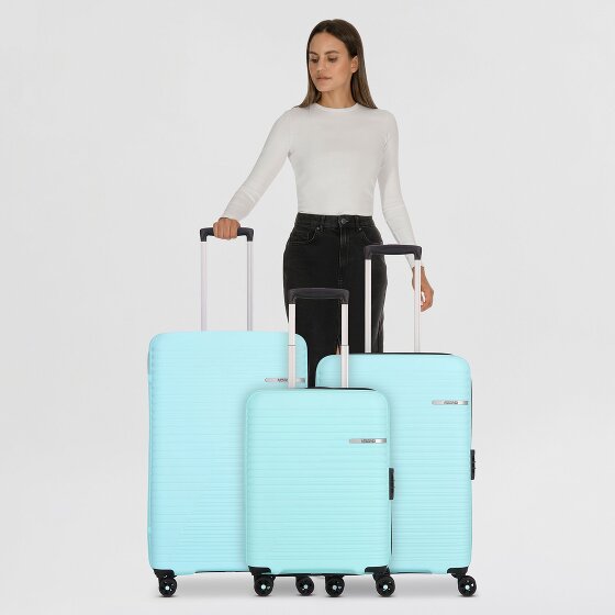 American Tourister Liftoff 4 ruedas Juego de maletas 3 piezas con pliegue de expansión