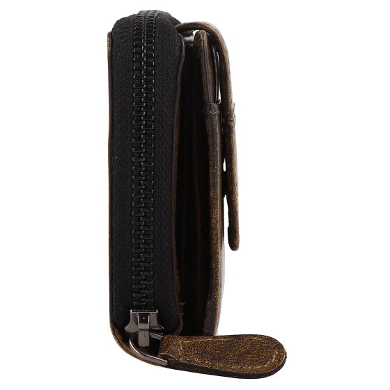 Greenburry Destressed Cartera Protección RFID Piel 13.5 cm