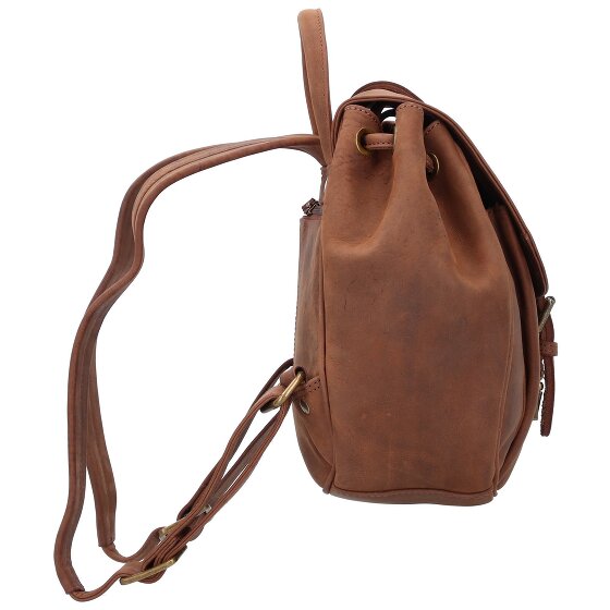 Greenland Nature Mochila Montenegro City de cuero RFID 25 cm