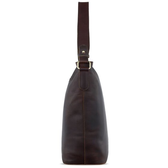 Klondike 1896 Rush Samanta Bolso de hombro de cuero 27 cm