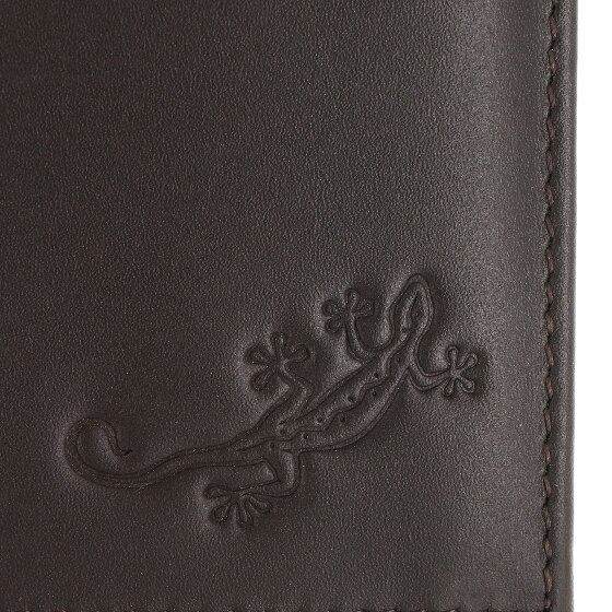 oxmox Leather Cartera Bloqueo RFID Piel natural 10 cm