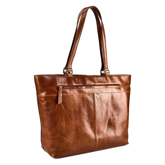 Burkely Fine Florence Bolsa de compras Piel 37 cm Compartimento para el portátil