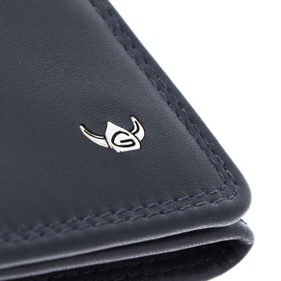 Golden Head Polo Cartera Bloqueo RFID Piel natural 10 cm