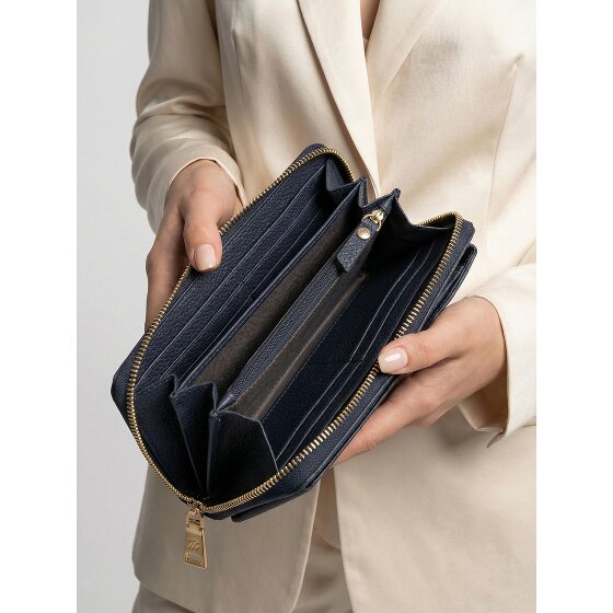 Lazarotti Bologna Cartera de piel con cremallera Funda para teléfono móvil Piel 19 cm