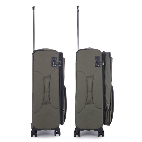 Stratic Trolley de 4 ruedas Bendigo Light Plus Compartimento para portátil de 72 cm
