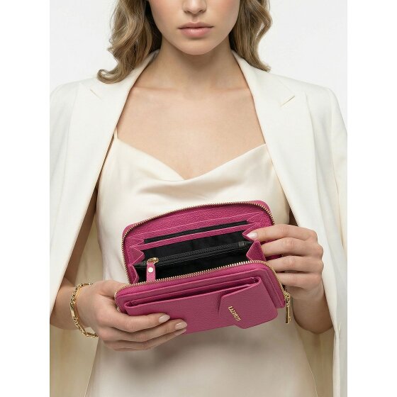 Lazarotti Bologna Cartera de piel con cremallera Funda para teléfono móvil Piel 19 cm