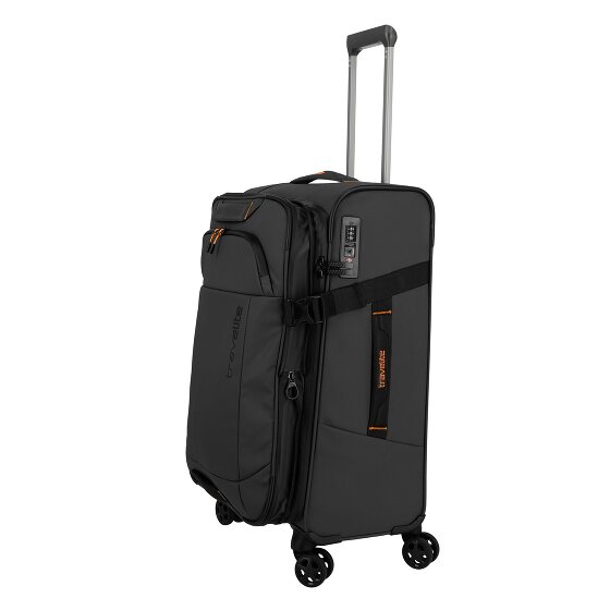 Travelite Briize 4 ruedas Juego de maletas 3 piezas con pliegue de expansión