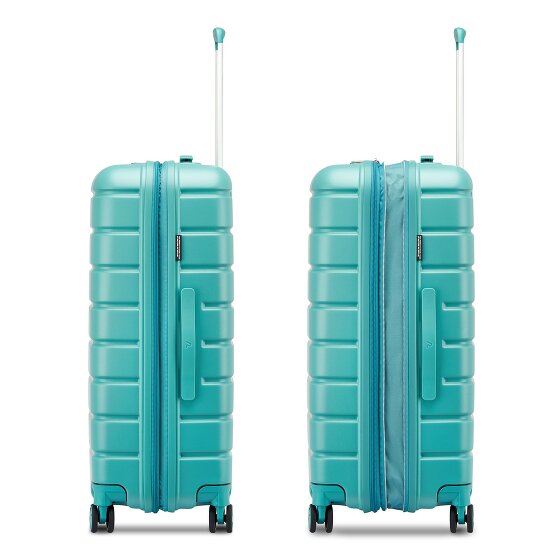 Roncato Relife 4 ruedas Juego de maletas 3 piezas con pliegue de expansión