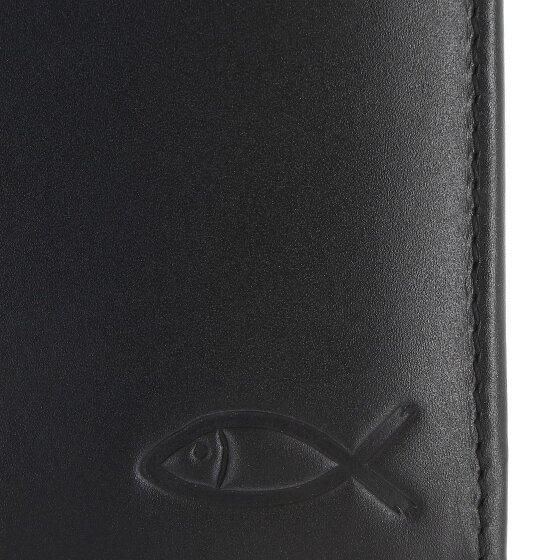 oxmox Leather Cartera Bloqueo RFID Piel natural 13 cm