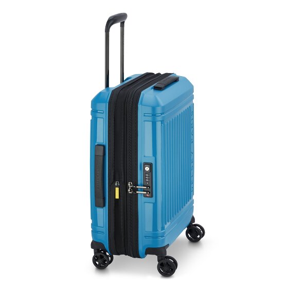 Delsey Paris Lutece Se 4 ruedas Carro de la cabina 55 cm con pliegue de expansión