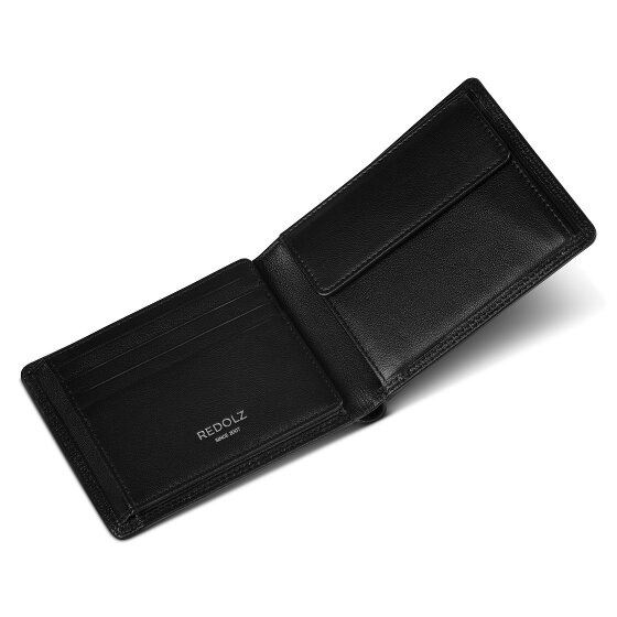 Redolz Cartera de piel Essentials QF RFID 12 cm desplegable