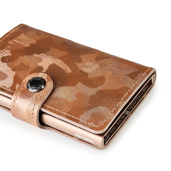 Secrid Miniwallet Estuche para tarjetas de crédito Protección RFID Piel 6.5 cm