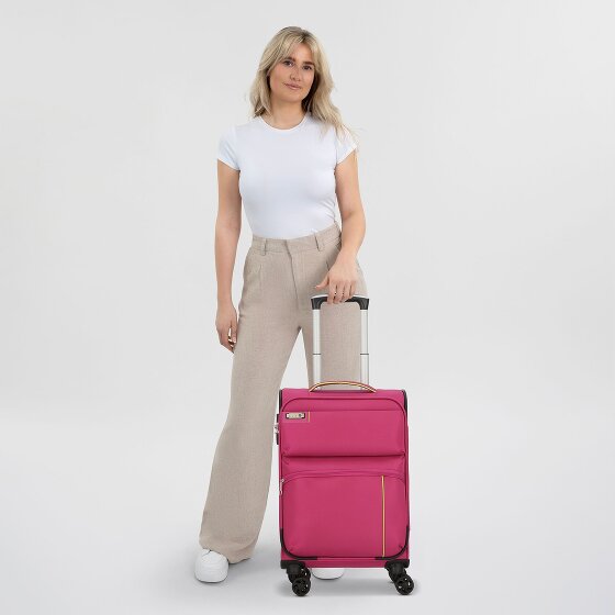 d&n Travel Line 6754 Trolley de cabina de 4 ruedas 55 cm