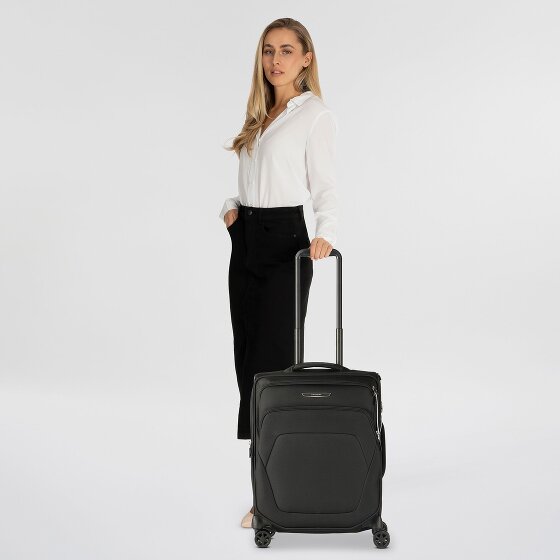 Samsonite Spark Sng Eco 4 ruedas Carro de la cabina 55 cm con pliegue de expansión