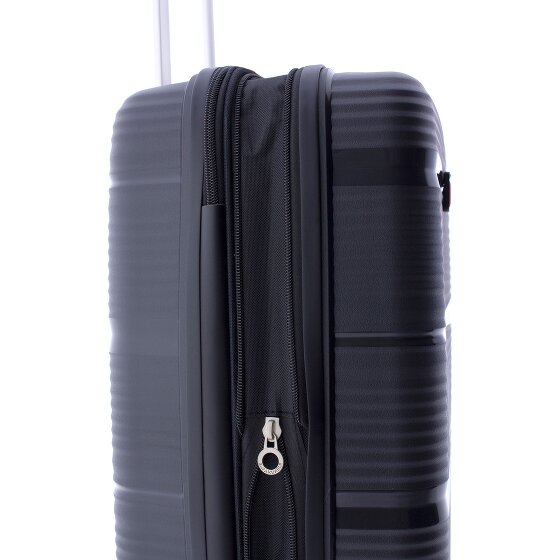 Gladiator 0800 4 ruedas Carrito 55 cm con pliegue de expansión
