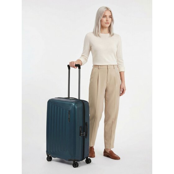 Samsonite Nuon 4 ruedas Trolley 69 cm Con asa expansible